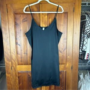 NEW Stars Above Spaghetti Strap Witchy Glamcore Satin Flowy Slip Dress Fairycore